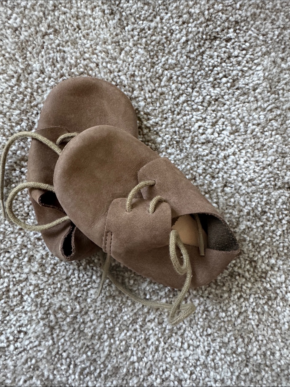 Mini leather booties - Picture 2 of 3